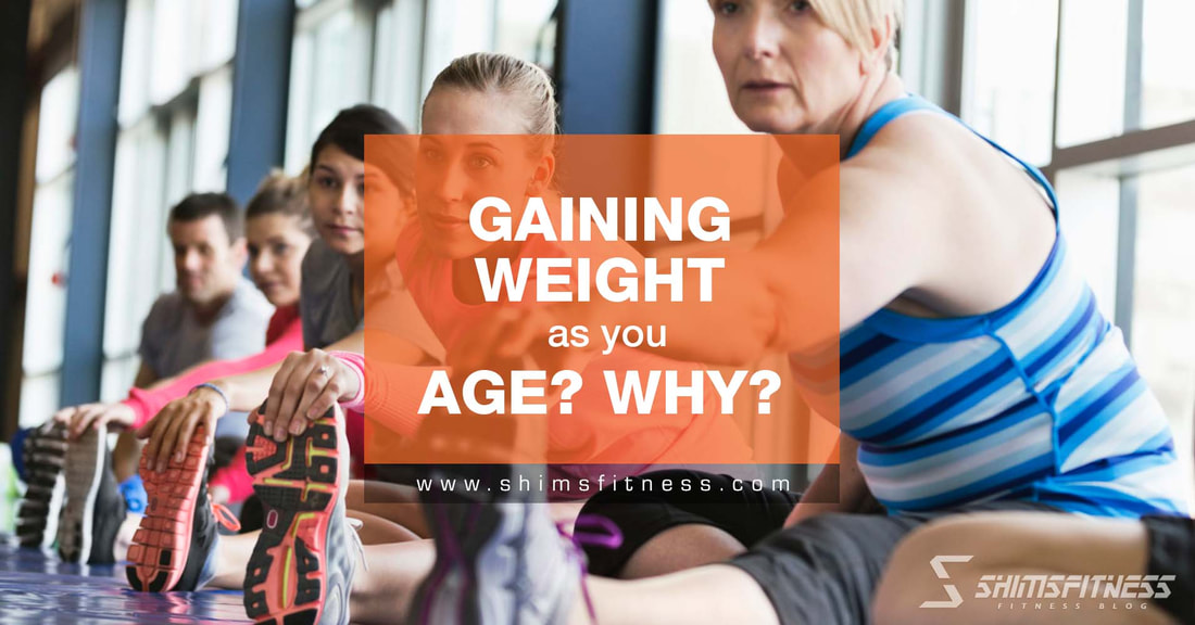 gaining weight as you age