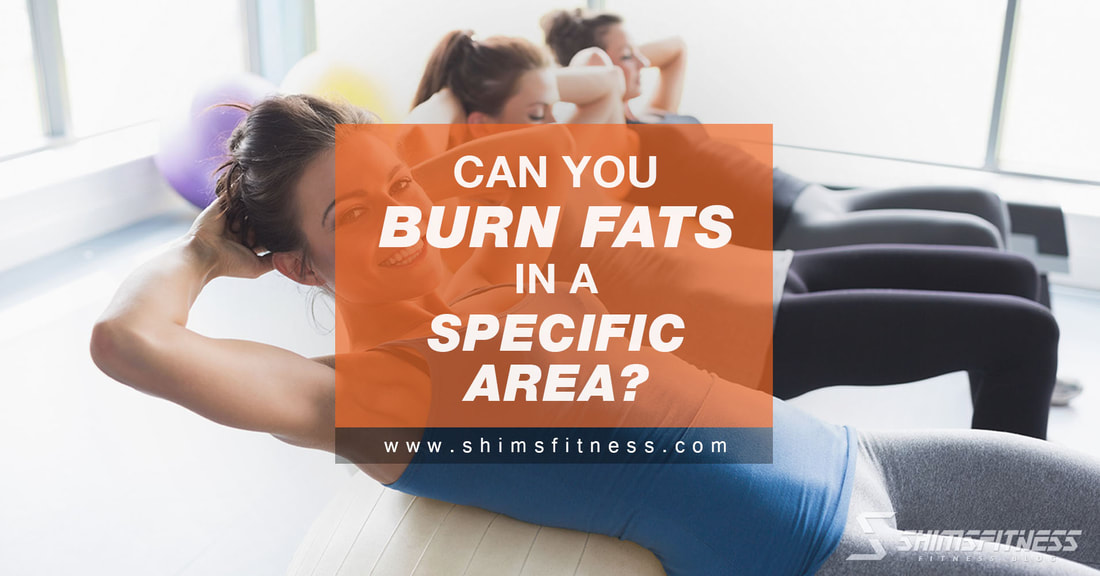 burn fats in specific area